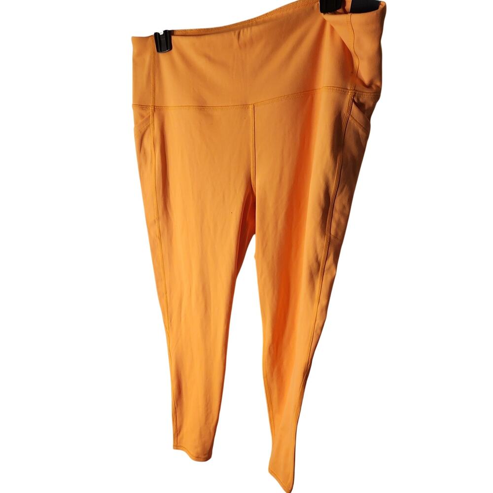 DSG Momentum High Rise 7/8 Leggings – XL – Orange – Side Pockets - Picture 3 of 5